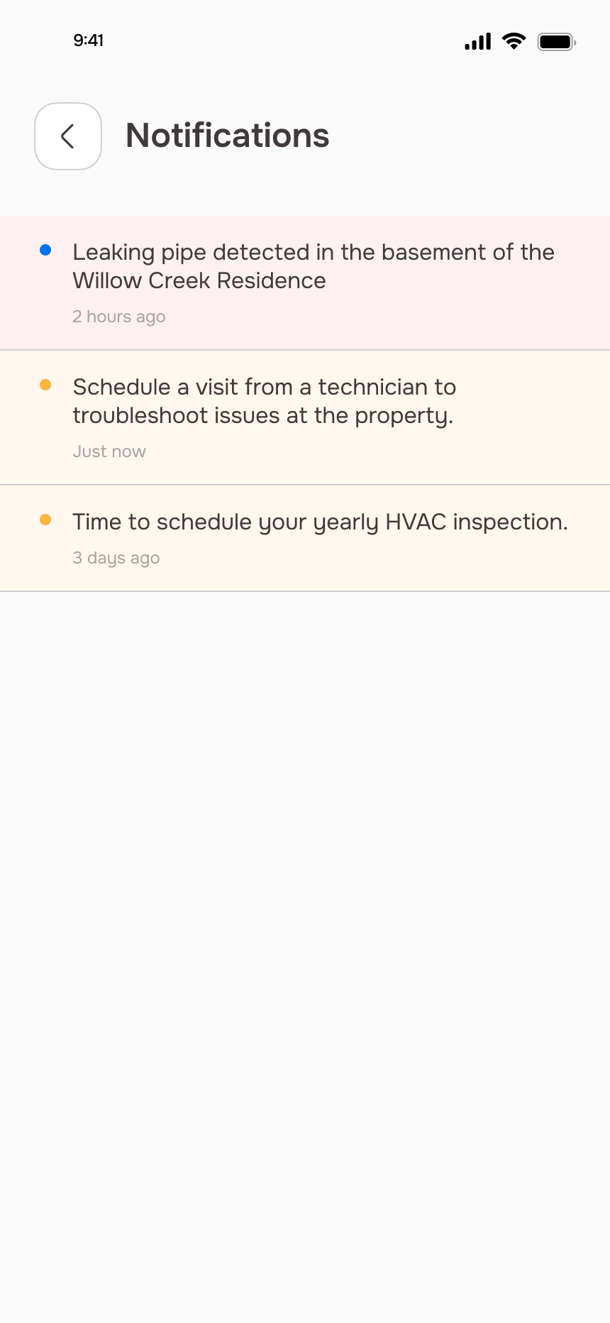 Notifications
